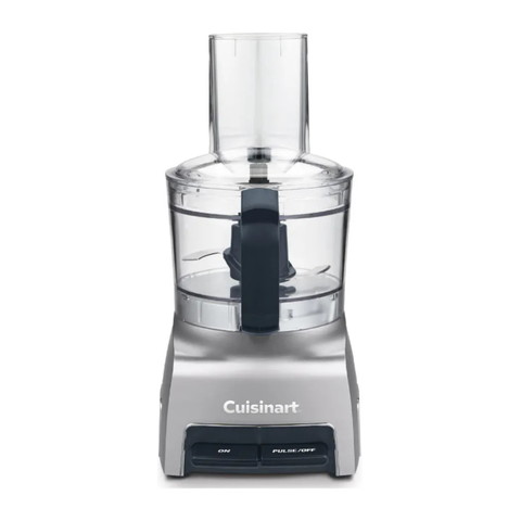 Procesador De Alimentos Cuisinart 10 Tzs. Con Accesorios Multiusos Gris