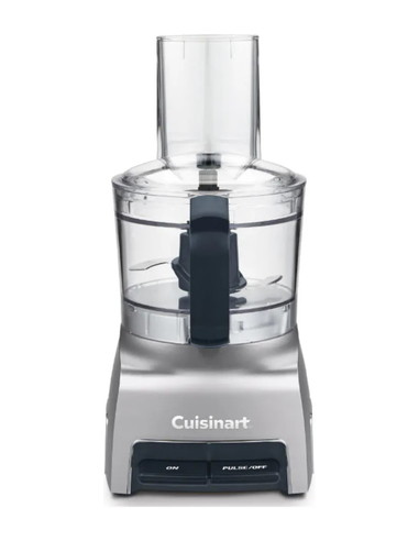 Procesador De Alimentos Cuisinart 10 Tzs. Con Accesorios Multiusos Gris