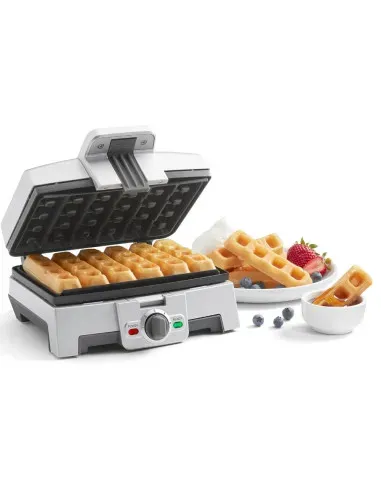 Waflera Cuisinart 800 W Acero Inoxidable Silver
