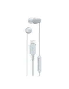 Audífonos Sony Alambrico 5 mm USB-C Microf. Integr. Blanco