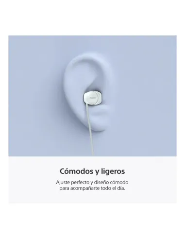 Audífonos Sony Alambrico 5 mm USB-C Microf. Integr. Blanco