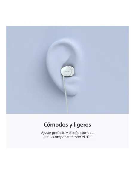 Audífonos Sony Alambrico 5 mm USB-C Microf. Integr. Blanco