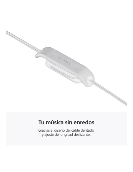 Audífonos Sony Alambrico 5 mm USB-C Microf. Integr. Blanco