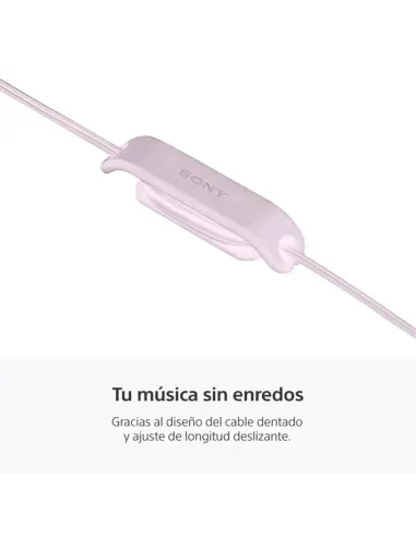 Audífonos Sony Alambrico 5 mm USB-C Microf. Integr. Rosado