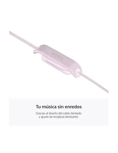 Audífonos Sony Alambrico 5 mm USB-C Microf. Integr. Rosado
