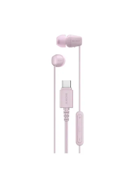 Audífonos Sony Alambrico 5 mm USB-C Microf. Integr. Rosado
