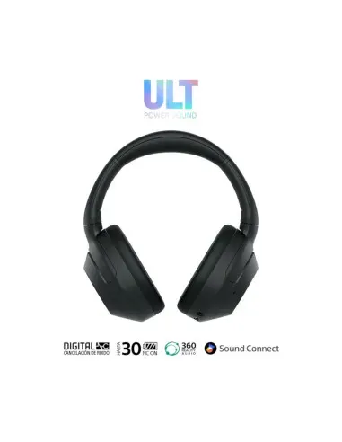 Audífonos Sony Inalámbrico Diadema Alexa Microf. Integr. 50H Dur. Negro