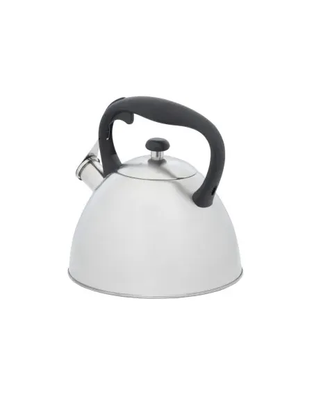 Tetera Clásica Resto Con Silbador 2.7 L Acero Inoxidable Induccion Blanca