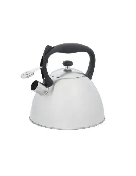 Tetera Clásica Resto Con Silbador 2.7 L Acero Inoxidable Induccion Blanca