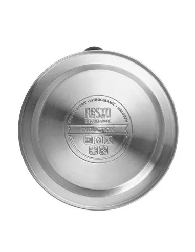 Tetera Clásica Resto Con Silbador 3.0 L Acero Inoxidable Induccion Gris