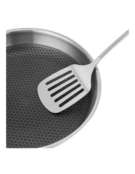 Sarten Resto Antiadh. 26 cm Ancho 5.3 cm Alto Acero Inox Induccion Mango Ergonómico