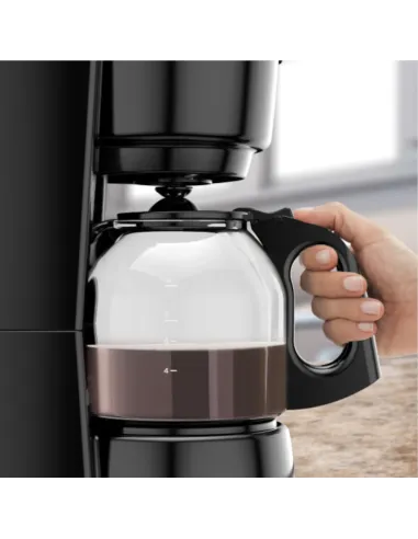Cafetera Black Decker 12 Tazas - Función Vortex - Botón Encendido Y Apagado