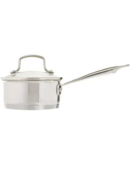Cacerola Cuisinart Professional Series Con Tapa - 1 Cuarto, Acero Inoxidable