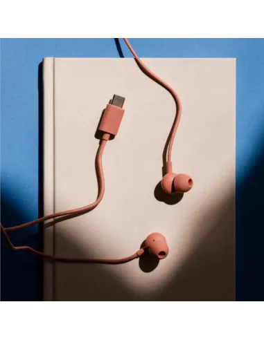 Audífonos Sudio V3 Alambrico Estilo Tapon USB-C-Microf. Integr. Rosado