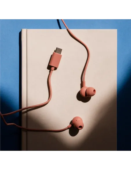 Audífonos Sudio V3 Alambrico Estilo Tapon USB-C-Microf. Integr. Rosado