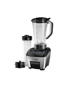 Licuadora Black Decker Digital Fusion Blade 1100 W 5 Funciones Jarra De Titran 1,9 L Vaso Personal 0,6 L