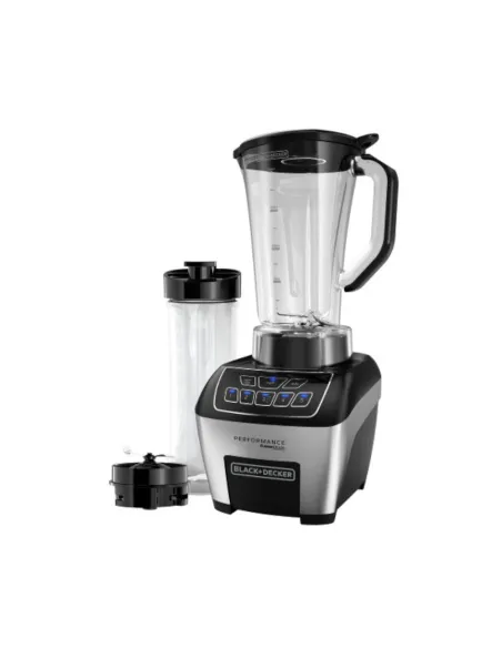 Licuadora Black Decker Digital Fusion Blade 1100 W 5 Funciones Jarra De Titran 1,9 L Vaso Personal 0,6 L