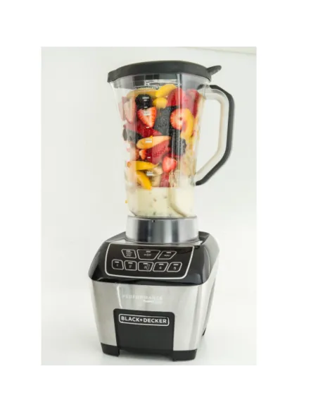 Licuadora Black Decker Digital Fusion Blade 1100 W 5 Funciones Jarra De Titran 1,9 L Vaso Personal 0,6 L
