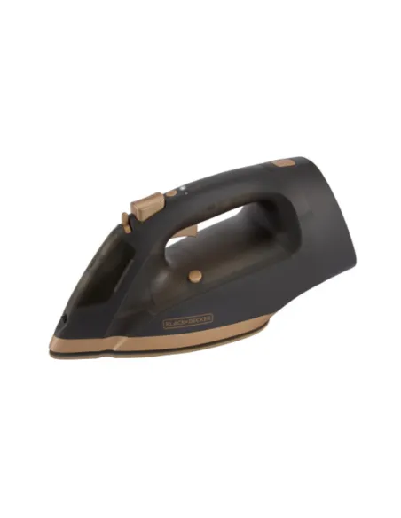 Plancha De Ropa Black Decker- 1200 W Liviana Cable Retráctil 3 Ajustes Tanque 320 ml Marrón Cobre