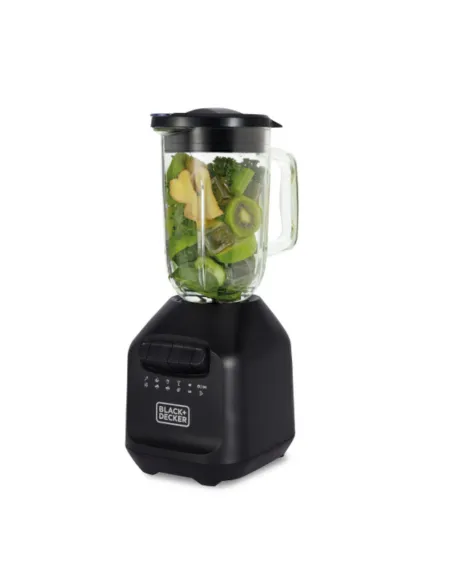Licuadora Black Decker Ice Crush 8 Vel + Pulso 900 W Jarra Vidrio 1.25 L Negra