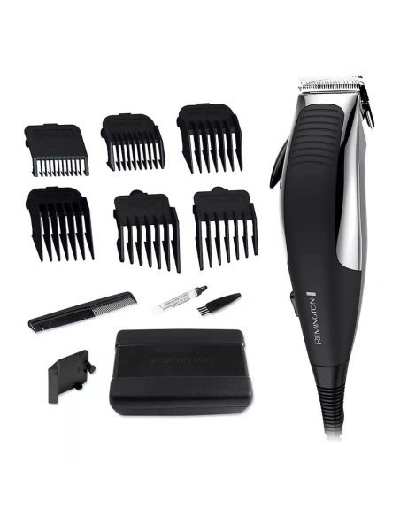 Cortadora De Cabello Remington 12 Pcs 110 V Negra